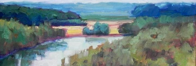 2012 Best of Show "A View from the Top" by Julie Wiegand